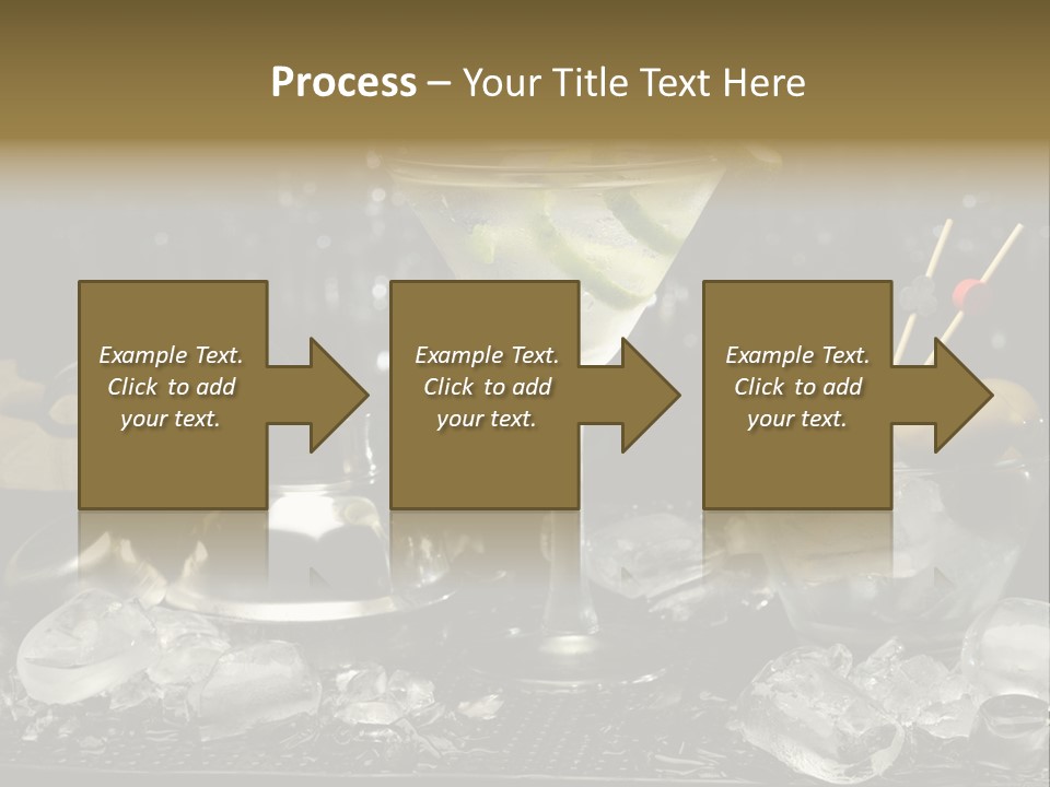 Dry Cup Lemon PowerPoint Template