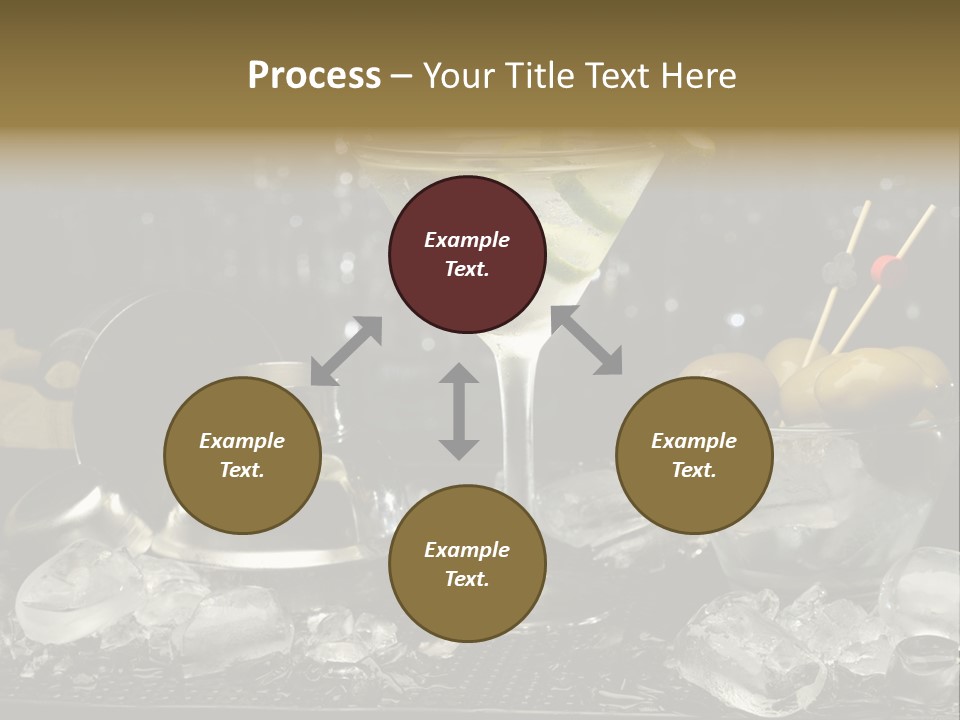 Dry Cup Lemon PowerPoint Template