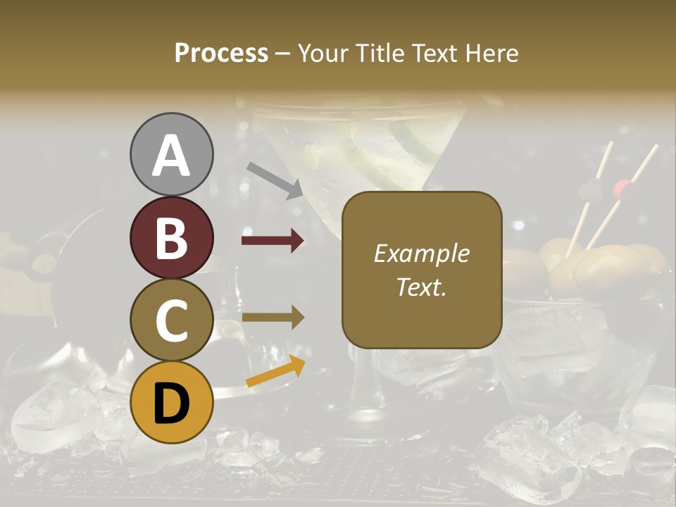 Dry Cup Lemon PowerPoint Template