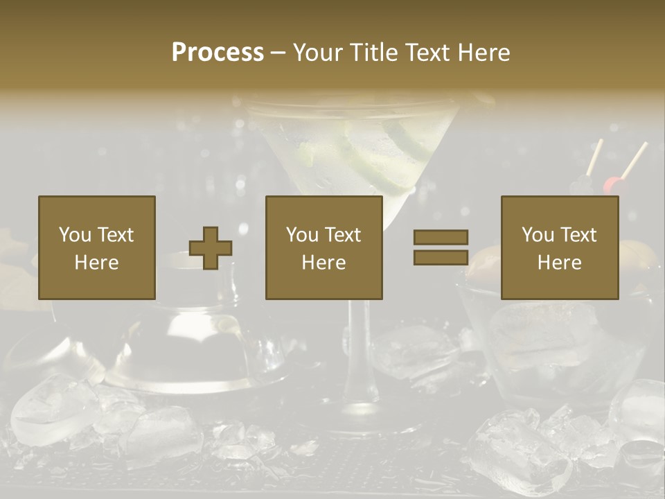 Dry Cup Lemon PowerPoint Template
