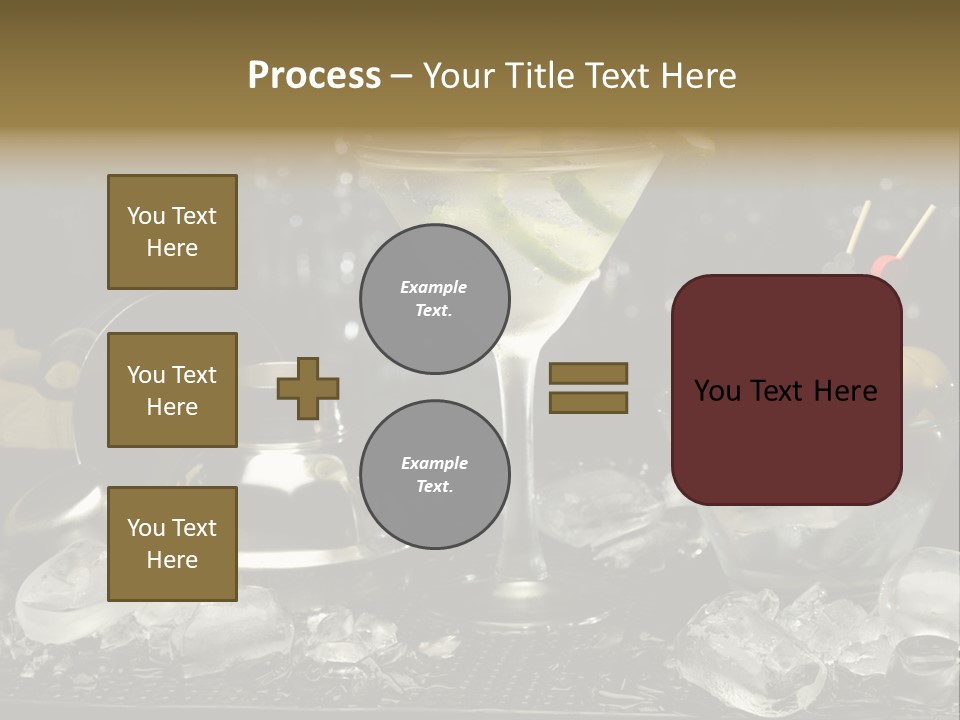 Dry Cup Lemon PowerPoint Template