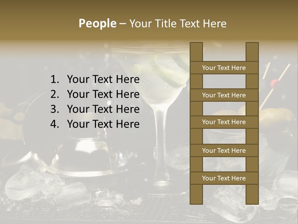 Dry Cup Lemon PowerPoint Template