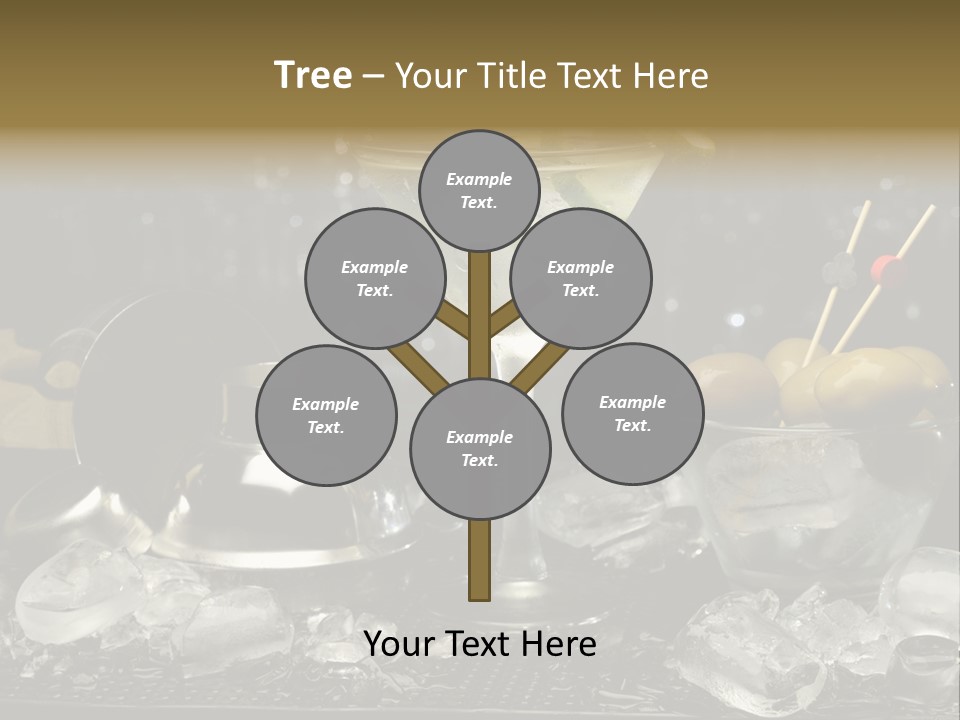 Dry Cup Lemon PowerPoint Template