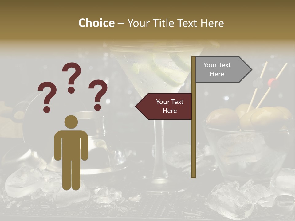 Dry Cup Lemon PowerPoint Template