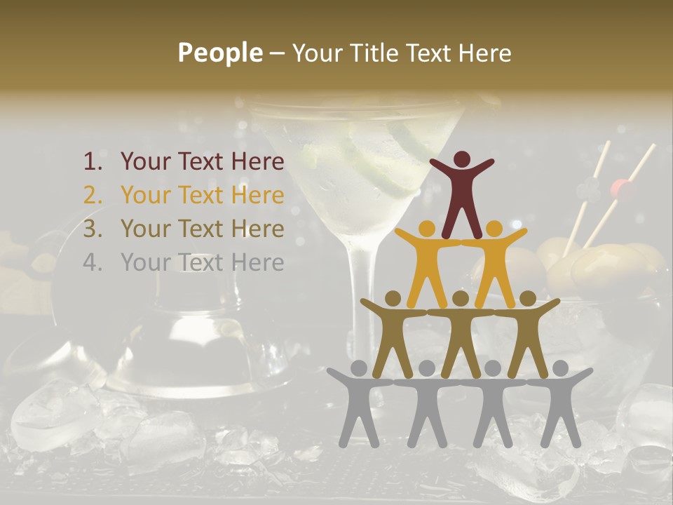 Dry Cup Lemon PowerPoint Template