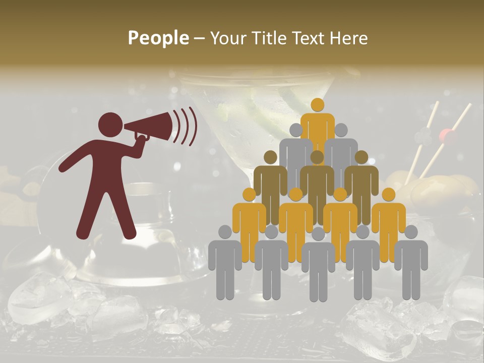 Dry Cup Lemon PowerPoint Template