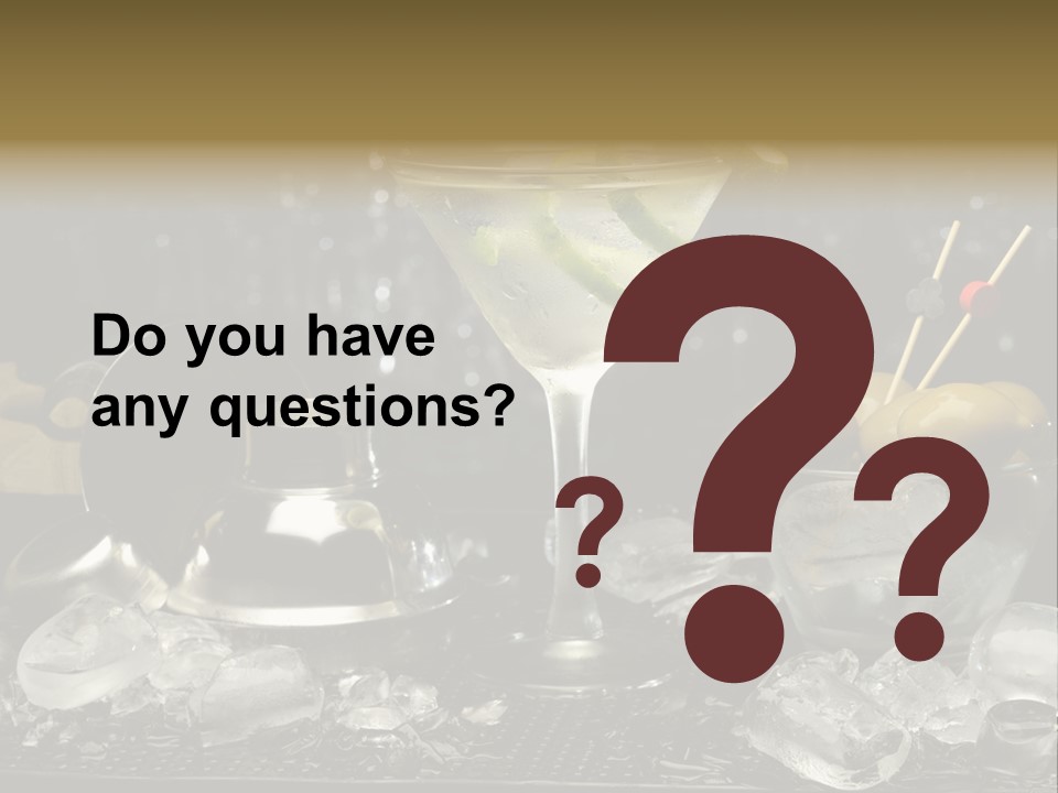 Dry Cup Lemon PowerPoint Template