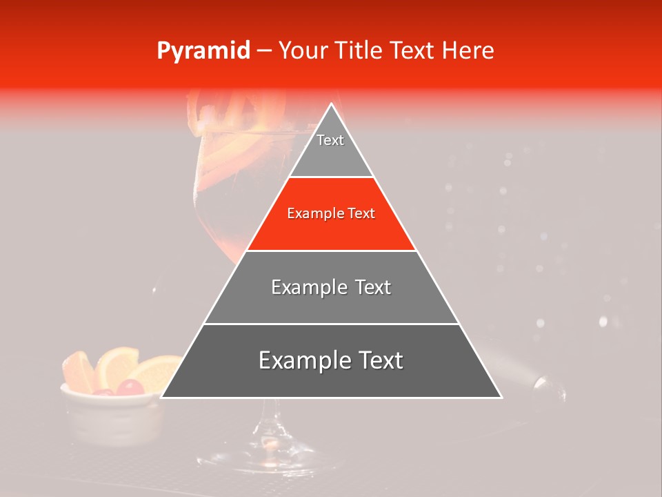 Straw Wine White PowerPoint Template