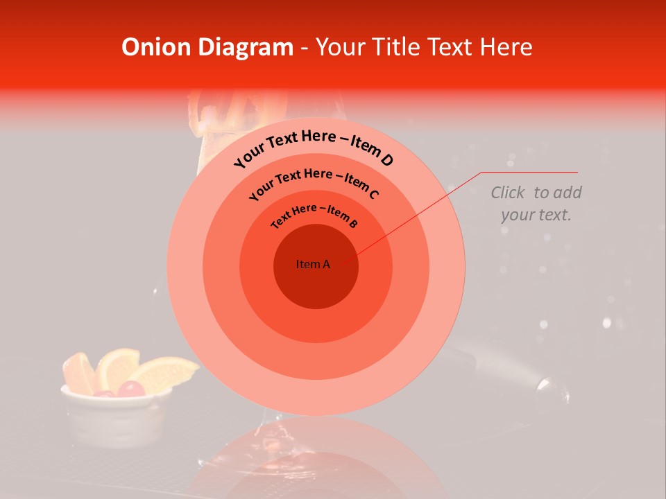 Straw Wine White PowerPoint Template