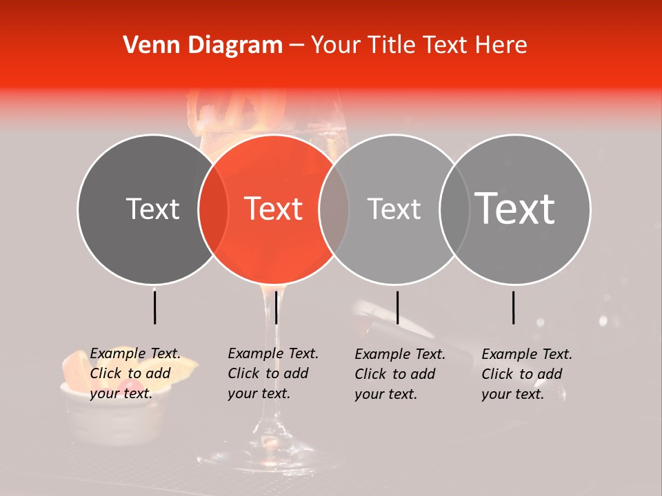 Straw Wine White PowerPoint Template