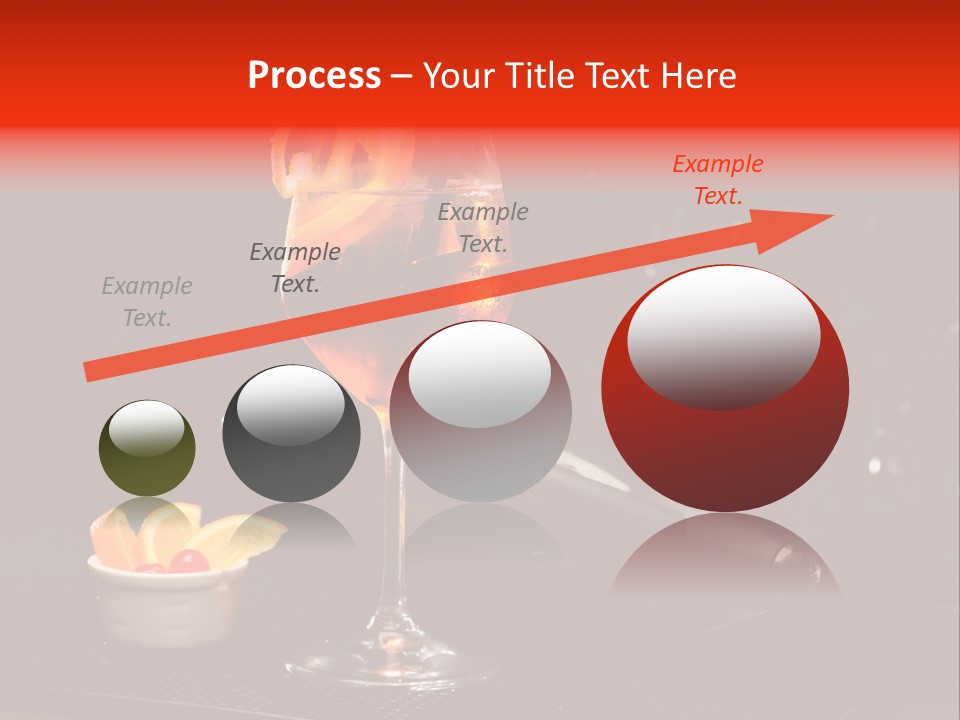 Straw Wine White PowerPoint Template