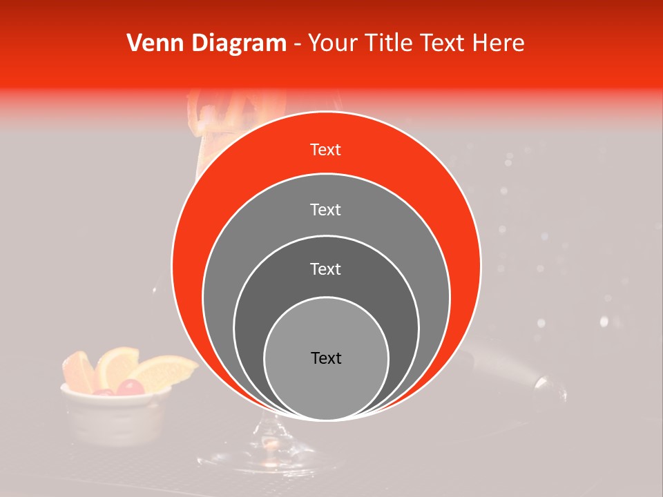 Straw Wine White PowerPoint Template