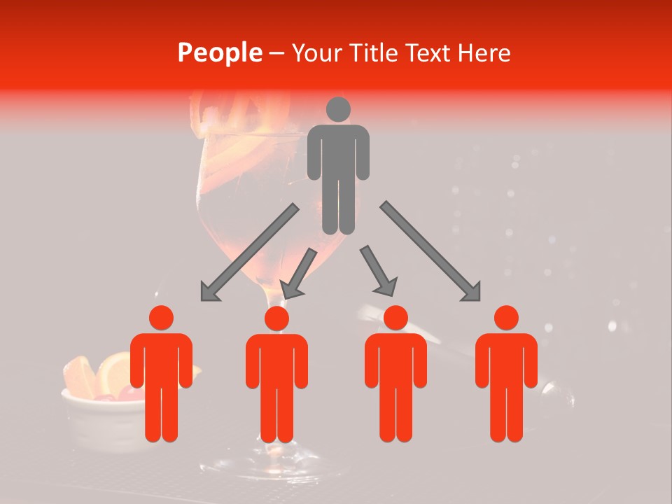 Straw Wine White PowerPoint Template