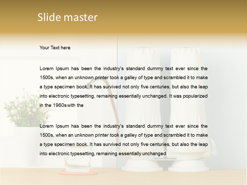 Healthy Purification Purifying PowerPoint Template