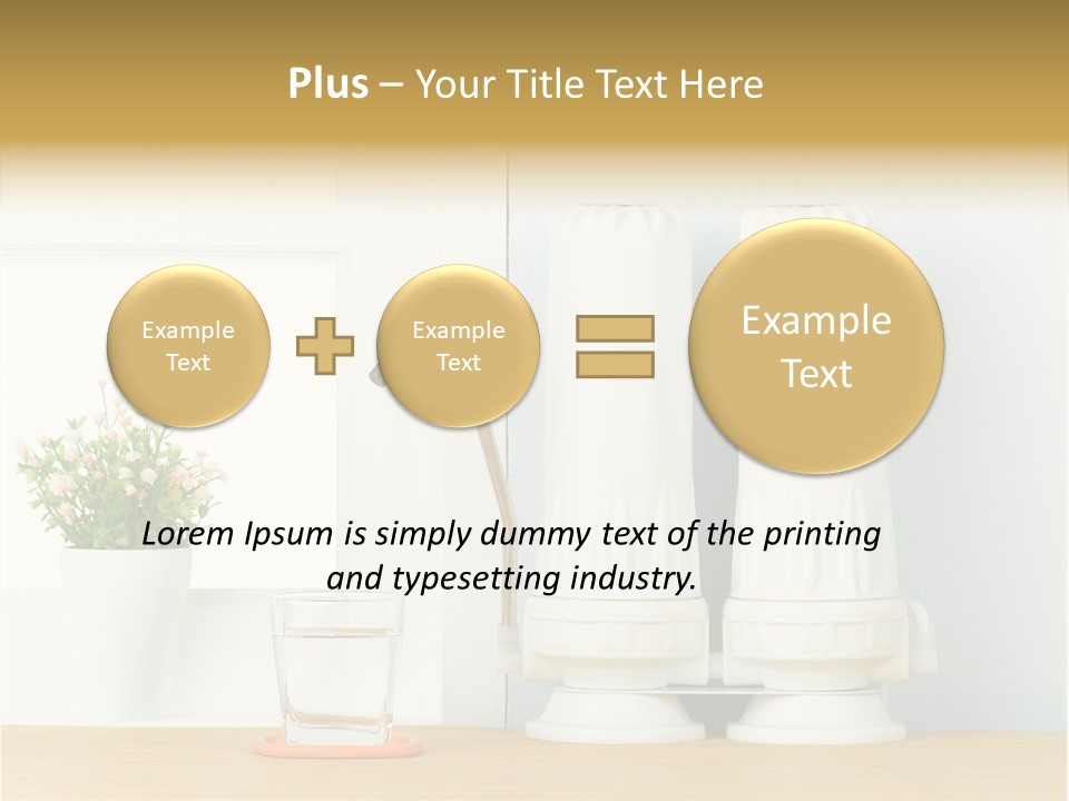 Healthy Purification Purifying PowerPoint Template