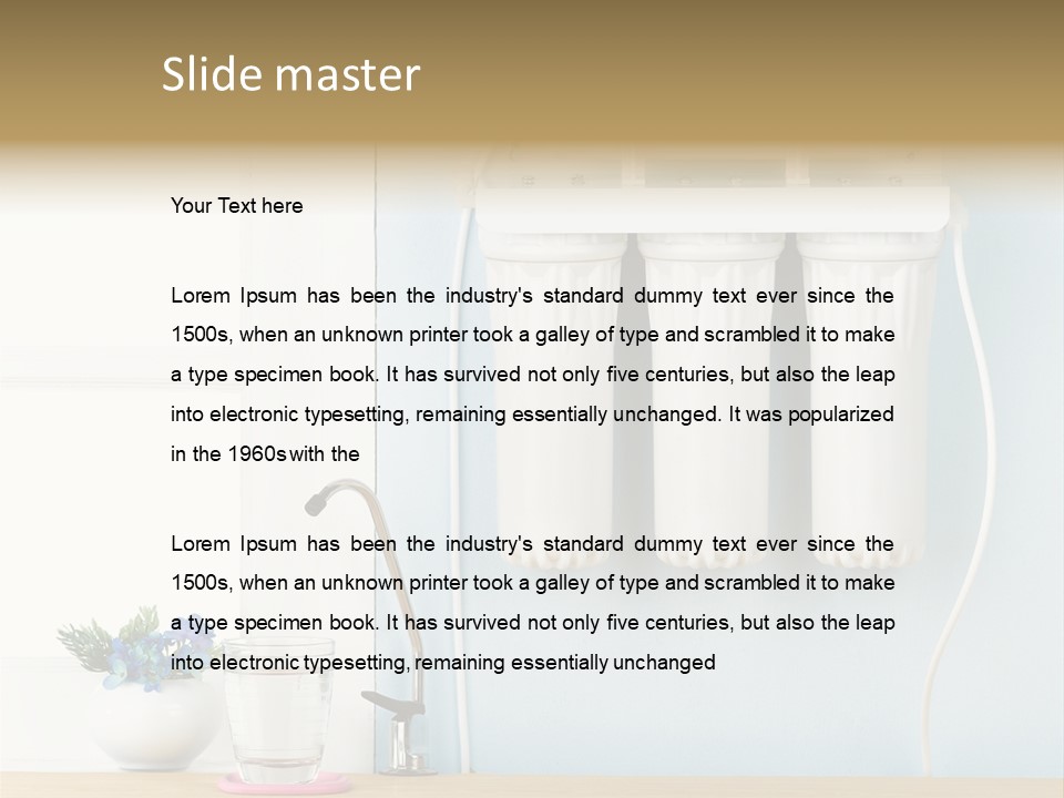 Cold Preparation Drink PowerPoint Template