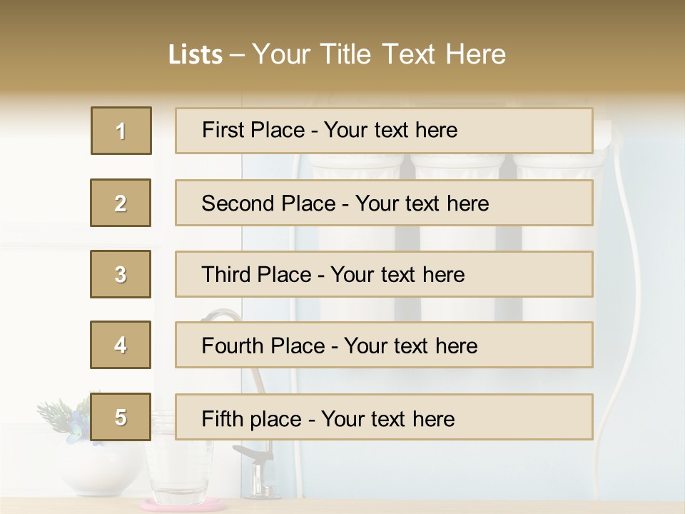 Cold Preparation Drink PowerPoint Template