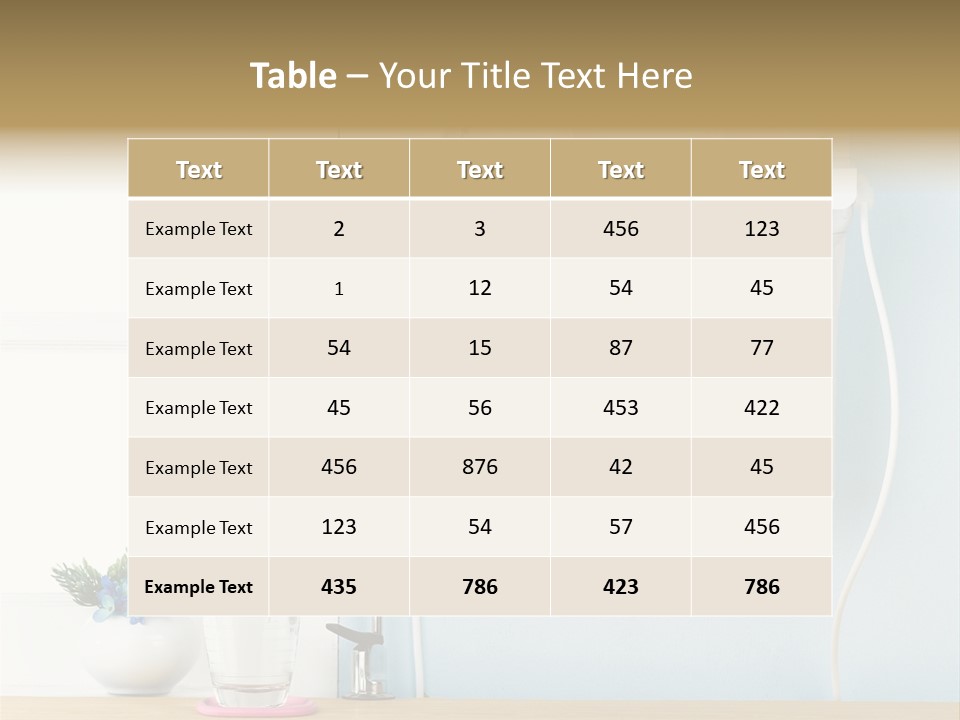 Cold Preparation Drink PowerPoint Template