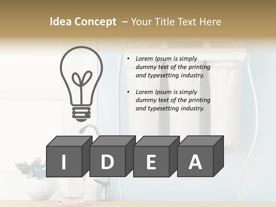Cold Preparation Drink PowerPoint Template