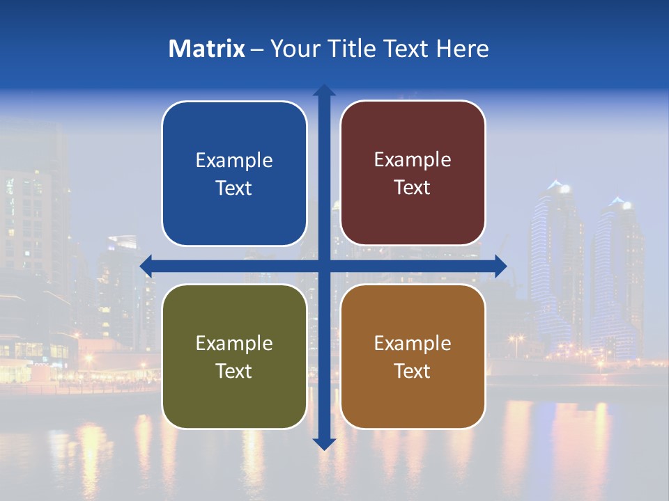 Scene United Yacht PowerPoint Template