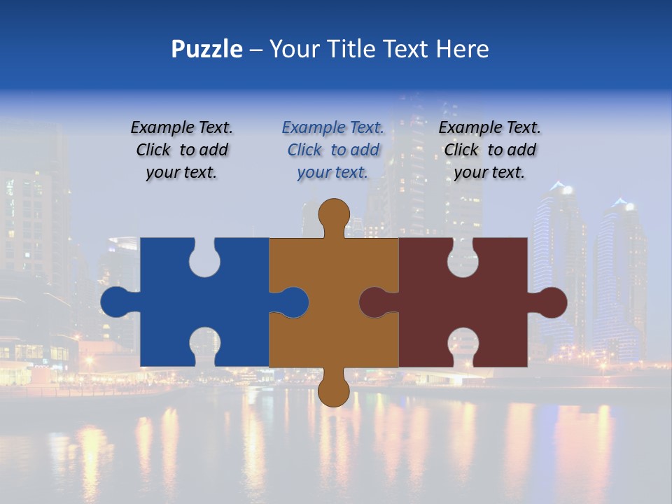 Scene United Yacht PowerPoint Template