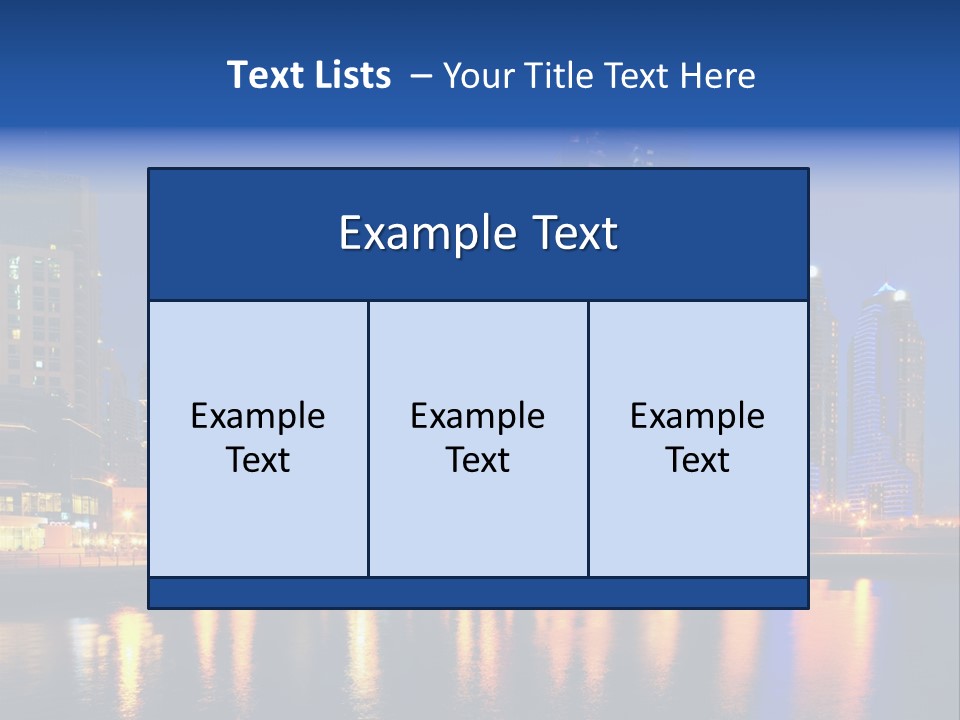 Scene United Yacht PowerPoint Template