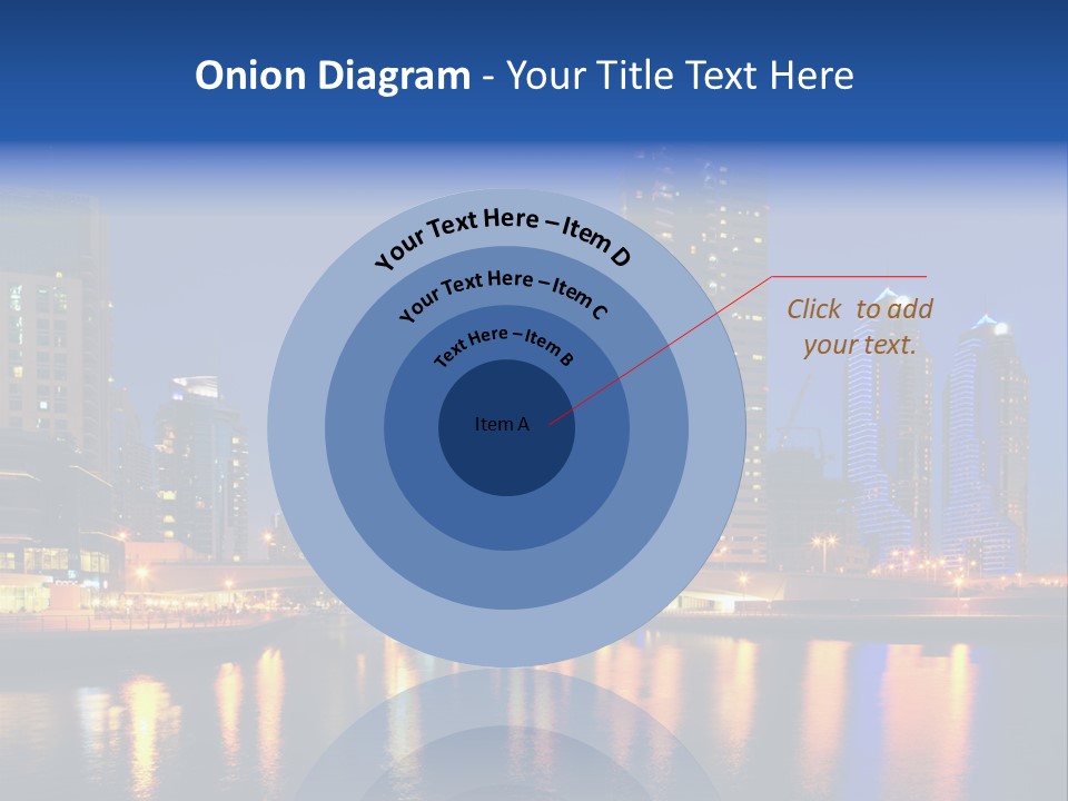 Scene United Yacht PowerPoint Template