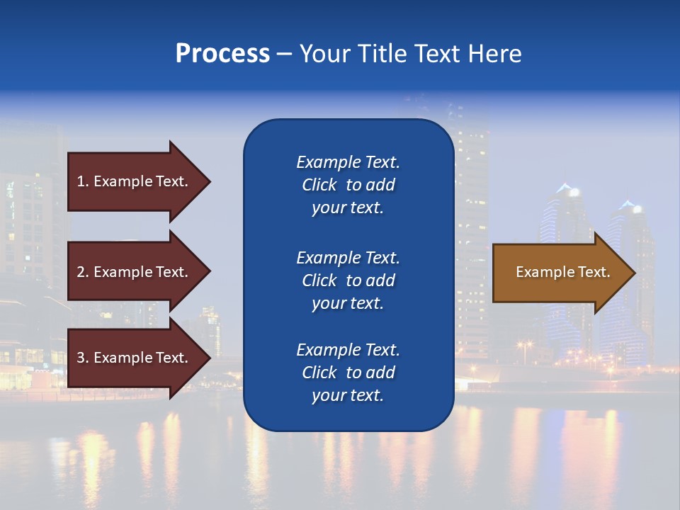 Scene United Yacht PowerPoint Template