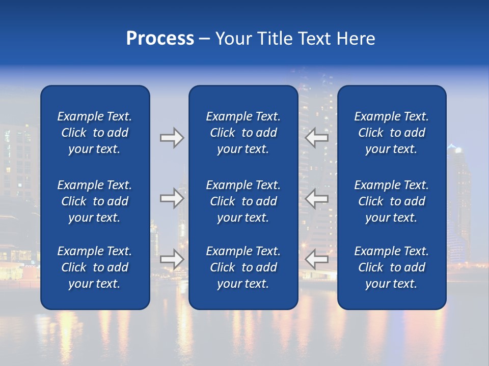 Scene United Yacht PowerPoint Template