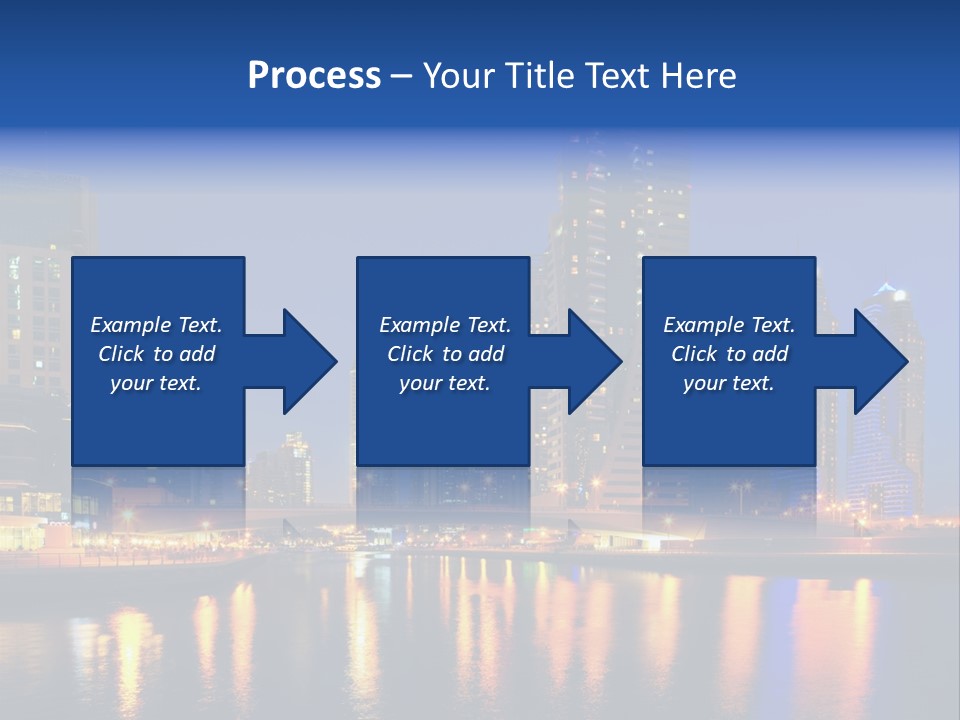 Scene United Yacht PowerPoint Template