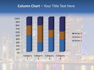 Emirates Cityscape Dubai PowerPoint Template