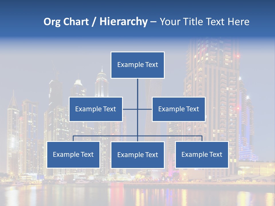 Emirates Cityscape Dubai PowerPoint Template