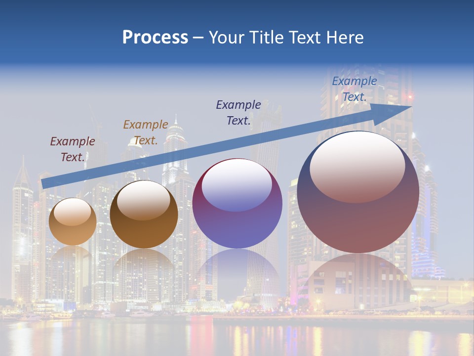 Emirates Cityscape Dubai PowerPoint Template