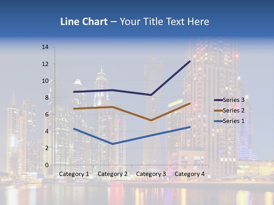 Emirates Cityscape Dubai PowerPoint Template