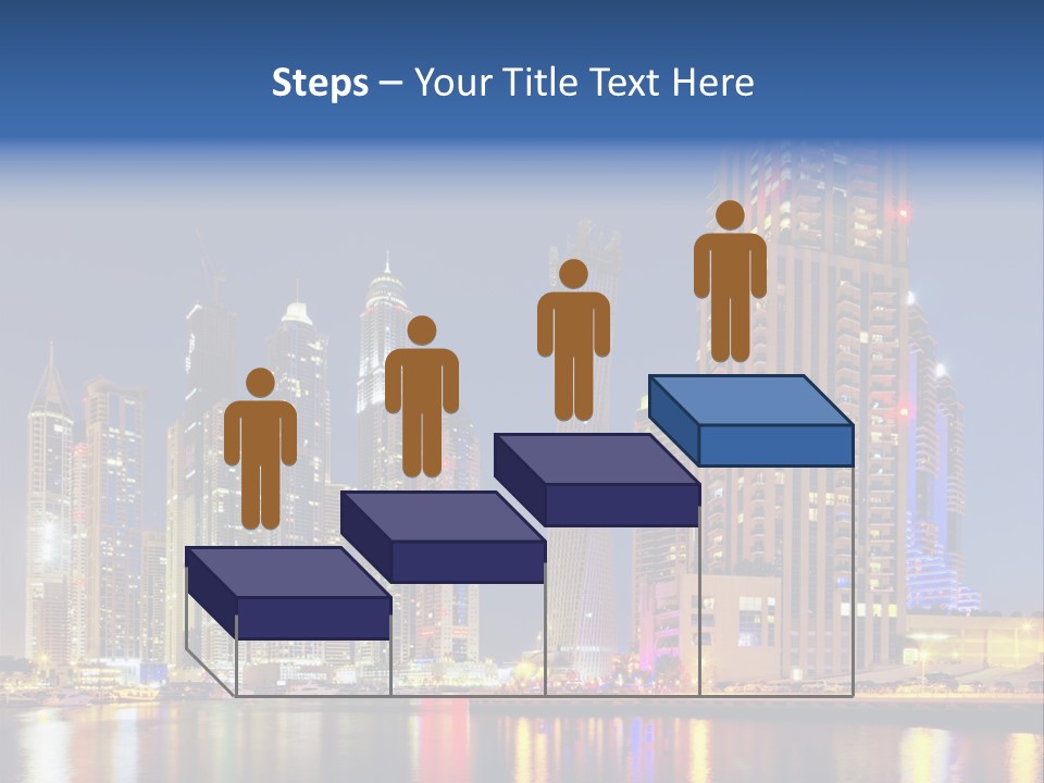 Emirates Cityscape Dubai PowerPoint Template