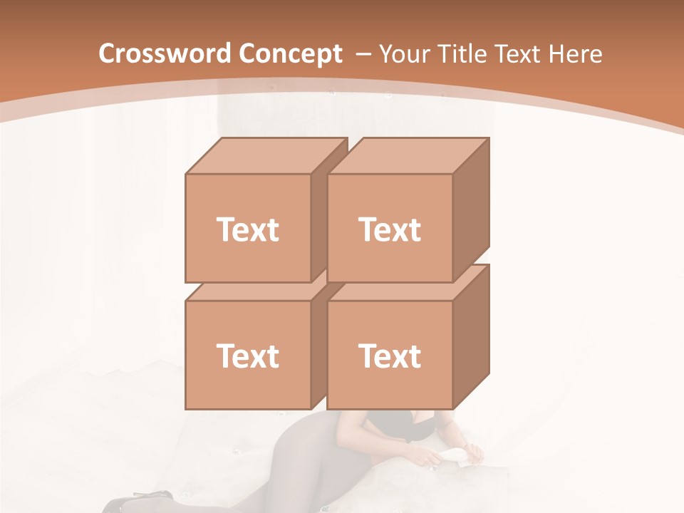 Eye Hot Isolated PowerPoint Template