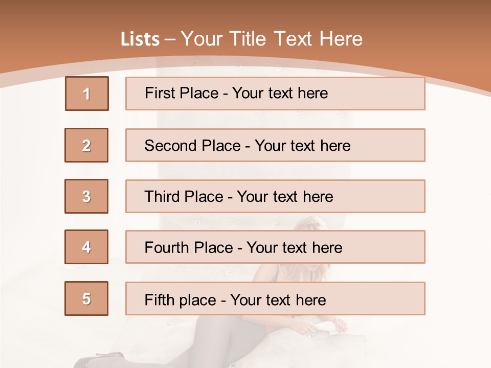 Eye Hot Isolated PowerPoint Template