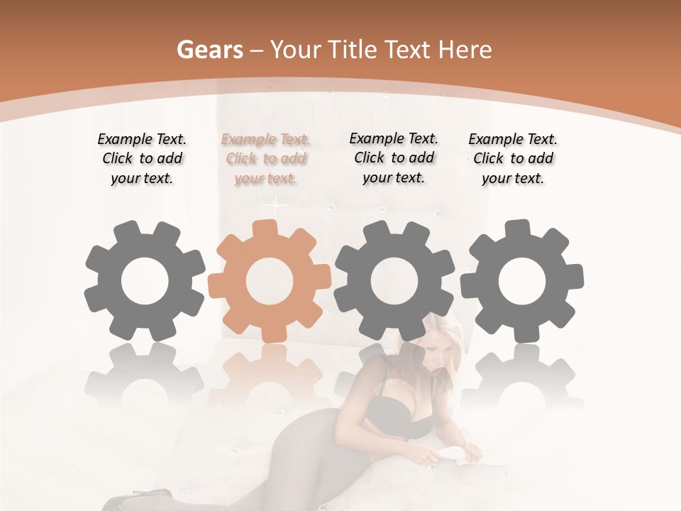 Eye Hot Isolated PowerPoint Template