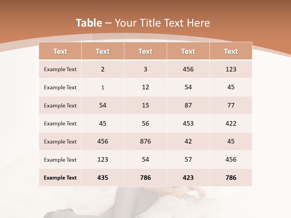 Eye Hot Isolated PowerPoint Template