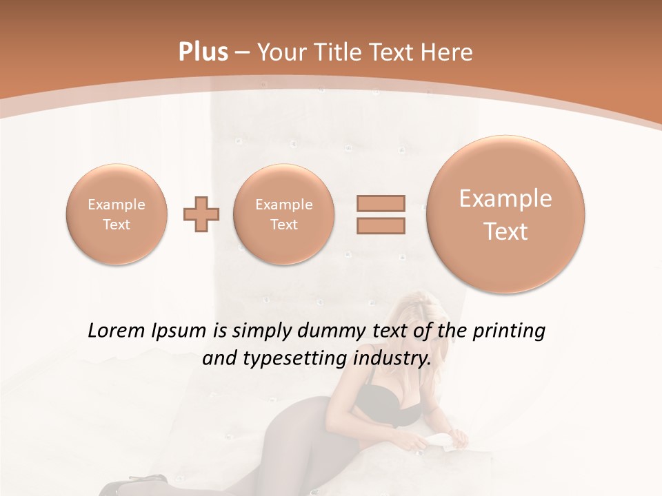 Eye Hot Isolated PowerPoint Template