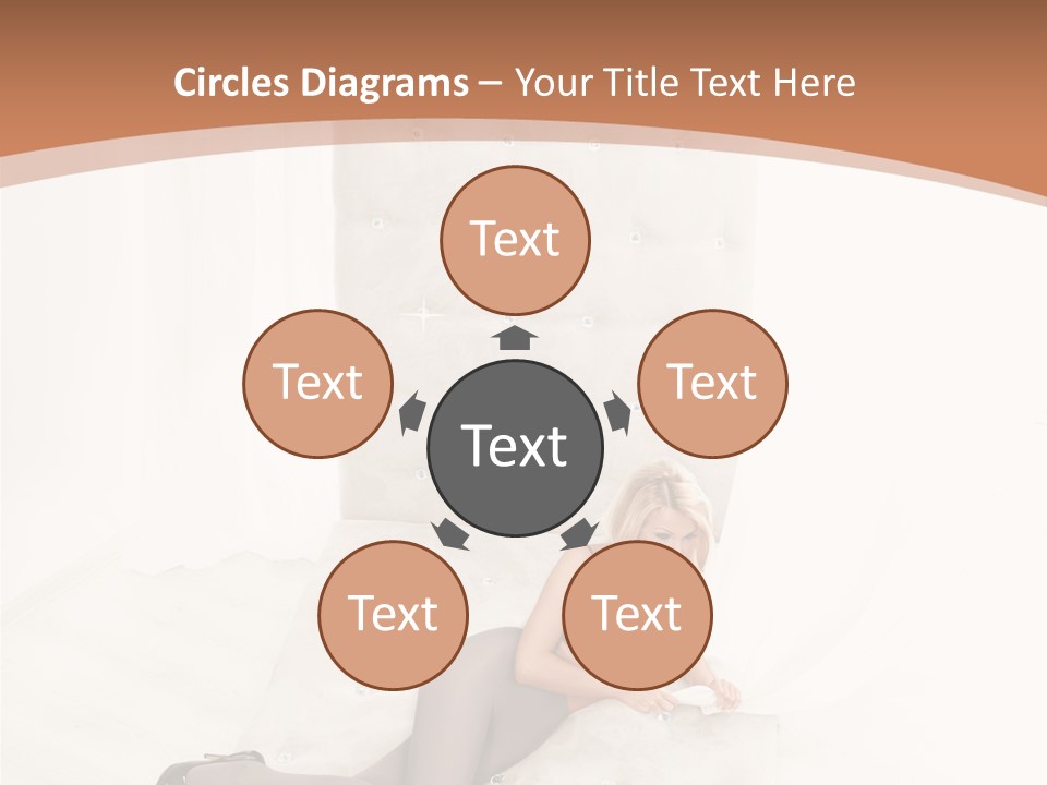 Eye Hot Isolated PowerPoint Template