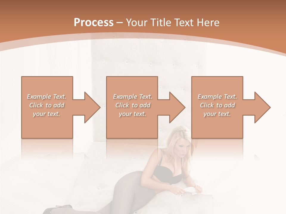 Eye Hot Isolated PowerPoint Template
