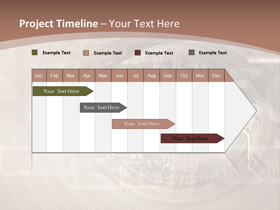 Background View Eye PowerPoint Template