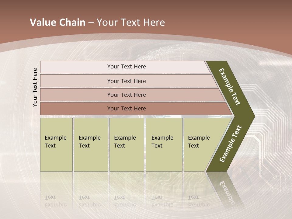 Background View Eye PowerPoint Template