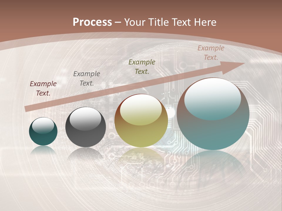 Background View Eye PowerPoint Template
