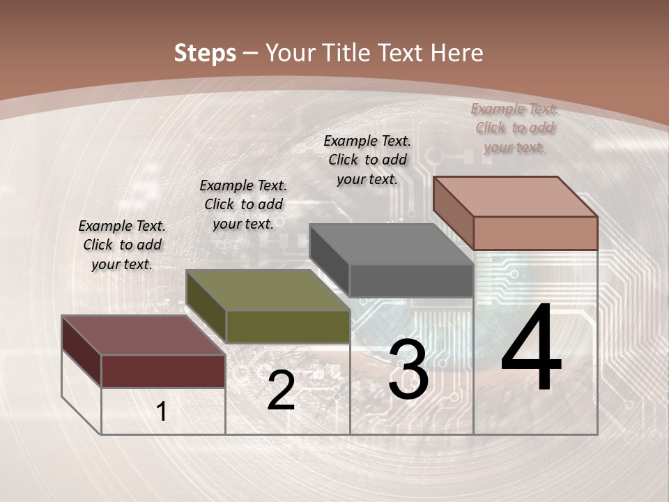 Background View Eye PowerPoint Template