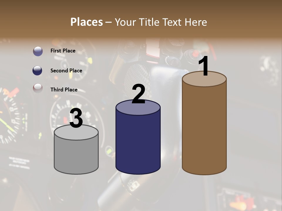 Altimeter Airplane Even PowerPoint Template