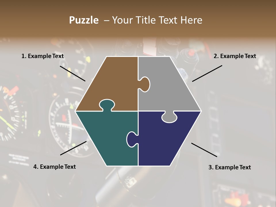 Altimeter Airplane Even PowerPoint Template