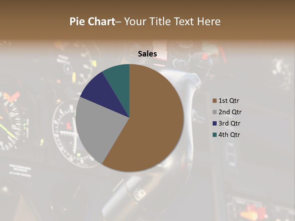 Altimeter Airplane Even PowerPoint Template