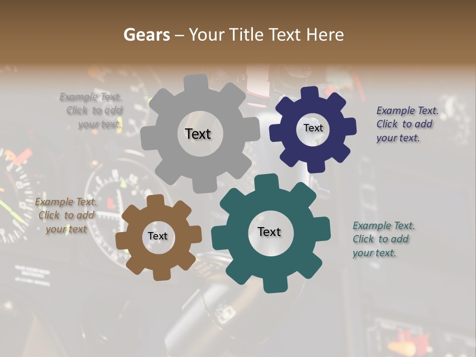 Altimeter Airplane Even PowerPoint Template